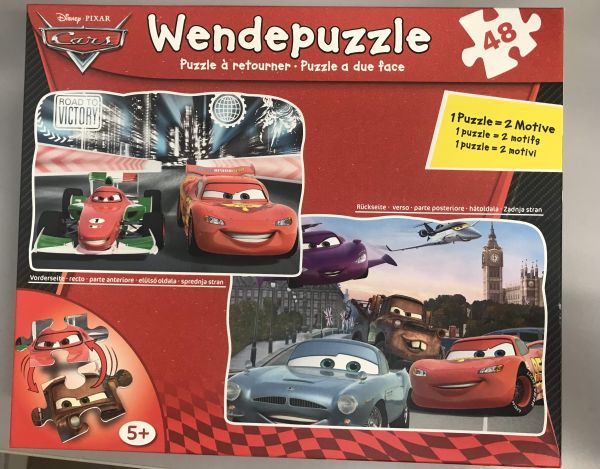 Wendepuzzle Cars 48 XL-Teile